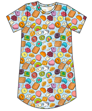 Load image into Gallery viewer, Milk and Cereal Ladies&#39; T-Shirt Dress