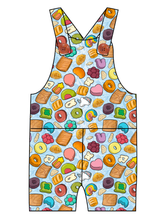 Load image into Gallery viewer, Milk and Cereal Overalls and Shortalls