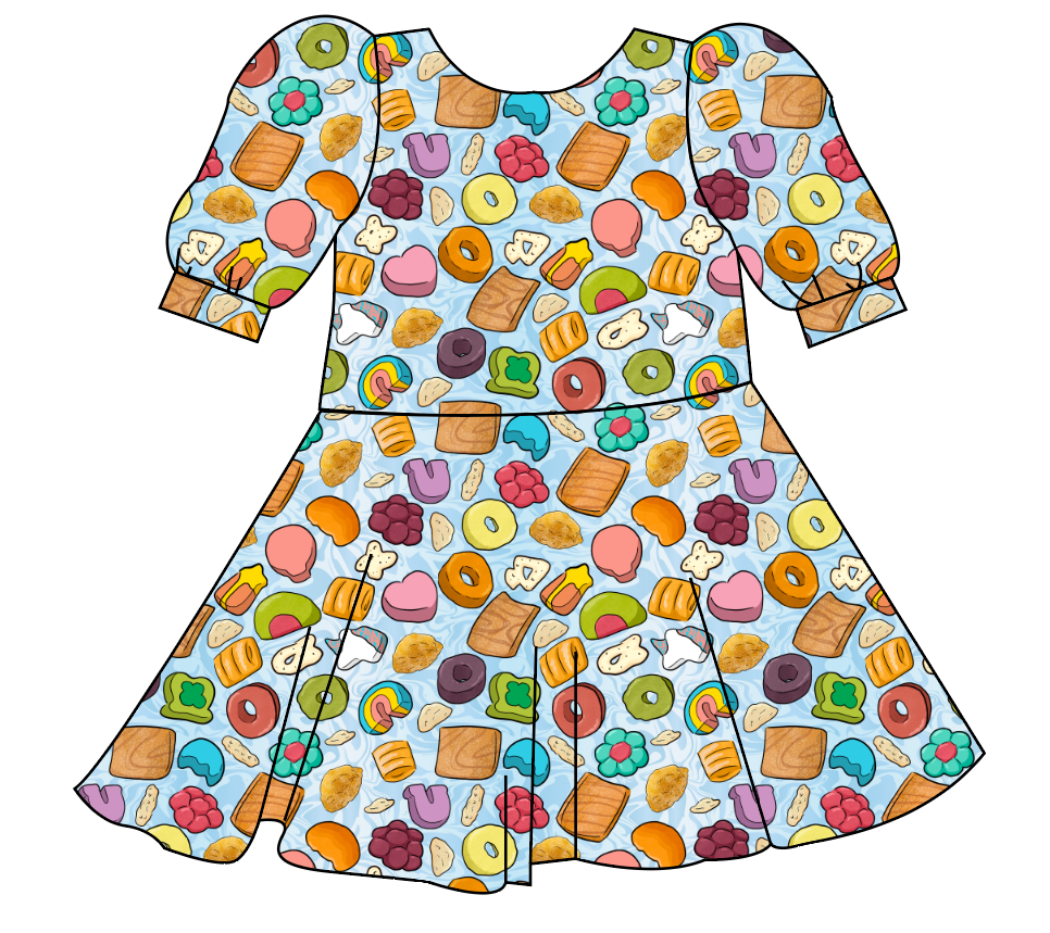 Milk and Cereal Prairie Dress