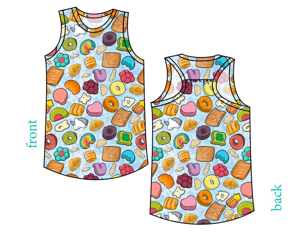 Milk and Cereal Summer Tank