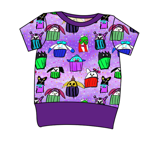 Junipers Cupcake Friends Grow With Me Tee
