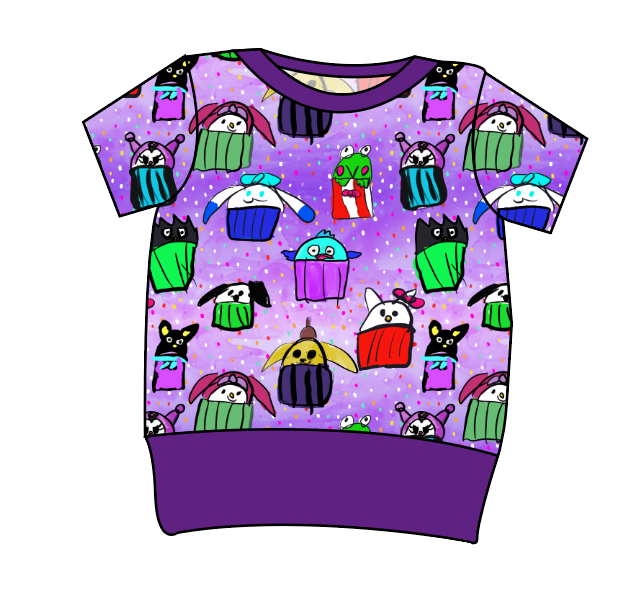 Junipers Cupcake Friends Grow With Me Tee