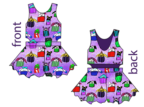 Junipers Cupcake Friends Kids Playsuit