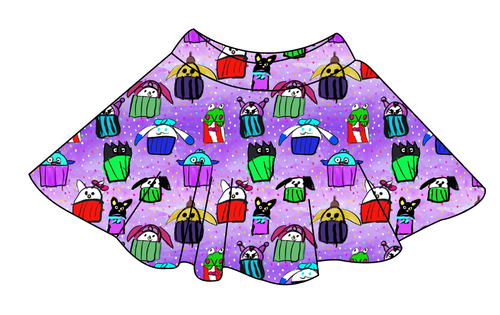 Junipers Cupcake Friends Ladies' Circle Skirt