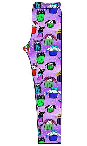 Junipers Cupcake Friends Ladies' Lounge Leggings