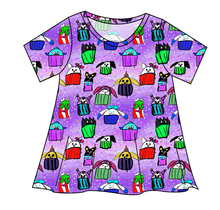 Load image into Gallery viewer, Junipers Cupcake Friends Ladies&#39; Swing Tee