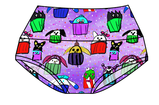 Junipers Cupcake Friends Ladies' Underwear