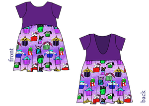 Junipers Cupcake Friends Low Back Dress