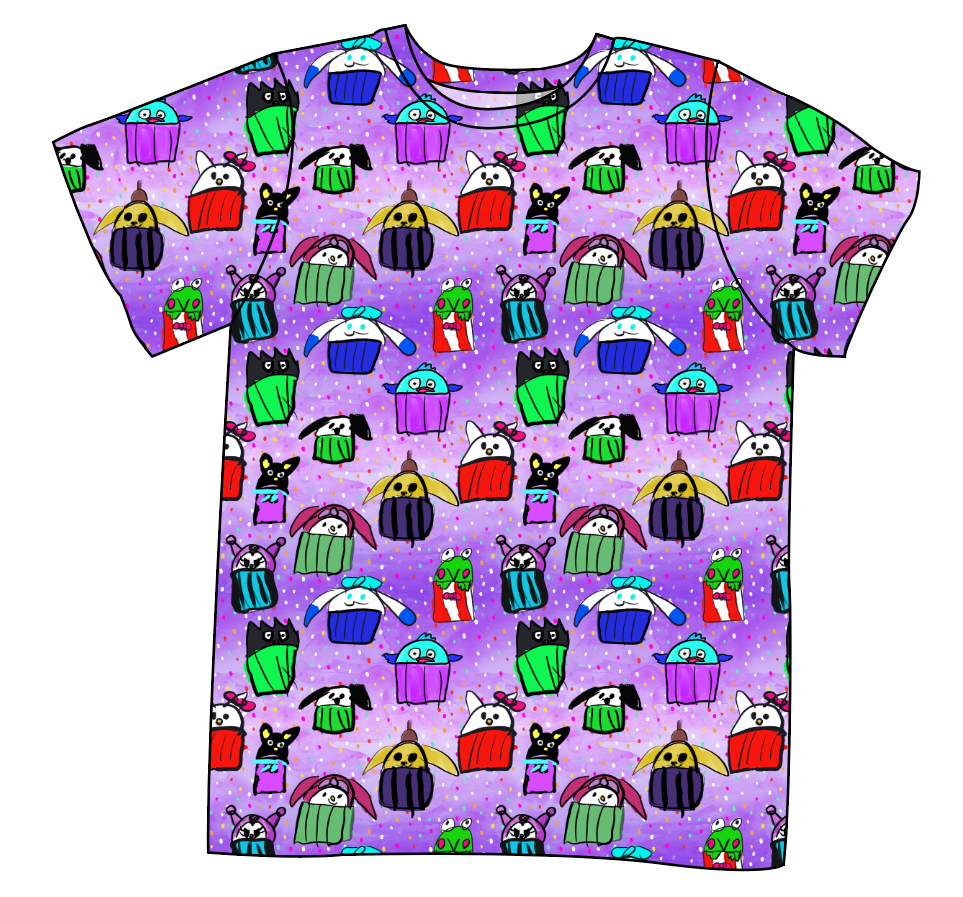 Junipers Cupcake Friends Mens' Tee