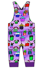 Load image into Gallery viewer, Junipers Cupcake Friends Overalls and Shortalls