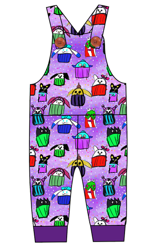 Junipers Cupcake Friends Overalls and Shortalls