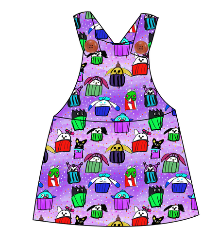 Junipers Cupcake Friends Skirt-Alls