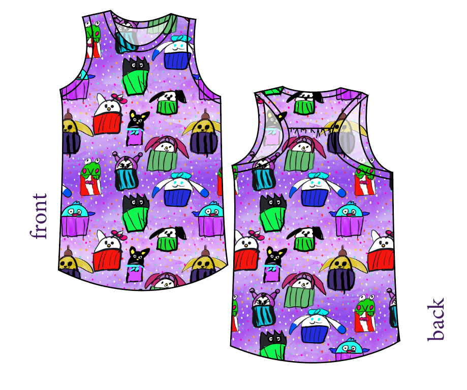 Junipers Cupcake Friends Summer Tank