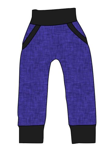 Indigo Linen Beanpole Pants And Shorts