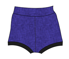 Load image into Gallery viewer, Indigo Linen Bummies