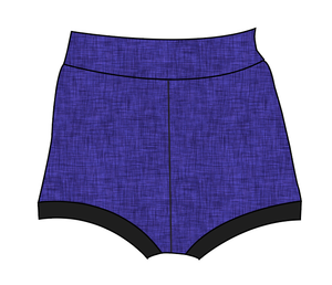 Indigo Linen Bummies