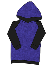 Load image into Gallery viewer, Indigo Linen Classic Hoodie (or Crewneck)