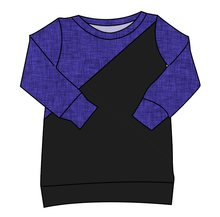Load image into Gallery viewer, Indigo Linen Classic Hoodie (or Crewneck)