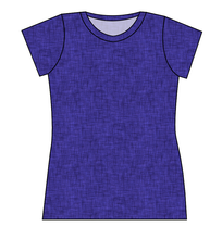 Load image into Gallery viewer, Indigo Linen Ladies&#39; Basic Tee