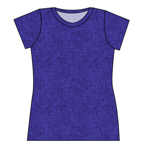 Indigo Linen Ladies' Basic Tee
