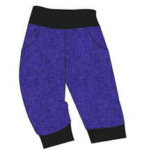 Load image into Gallery viewer, Indigo Linen Ladies&#39; Joggers and Jogger Shorts