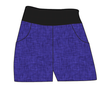 Load image into Gallery viewer, Indigo Linen Ladies&#39; Joggers and Jogger Shorts