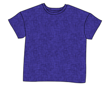 Load image into Gallery viewer, Indigo Linen Ladies&#39; Oversized Tee