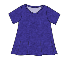 Load image into Gallery viewer, Indigo Linen Ladies&#39; Swing Tee