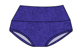 Indigo Linen Ladies' Underwear