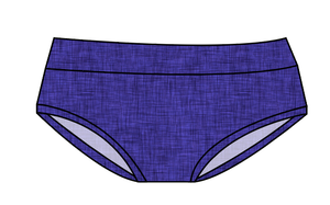 Indigo Linen Ladies' Underwear