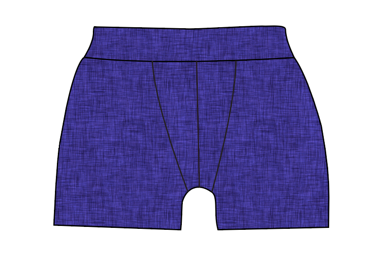 Indigo Linen Mens' Boxer Briefs