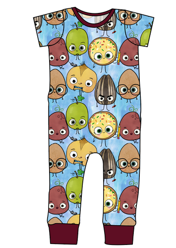 Food is Fun Emmett Pants And Shorts T-Shirt Romper