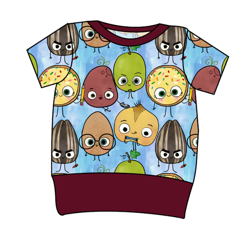 Food is Fun Grow With Me Tee