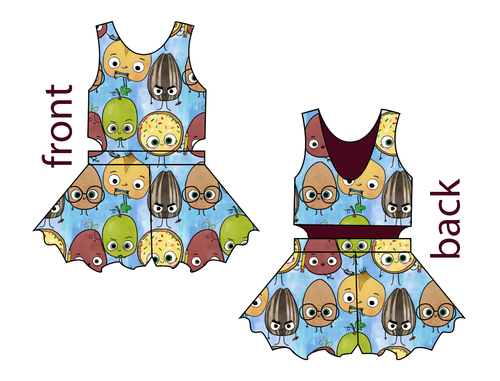 Food is Fun Kids Playsuit