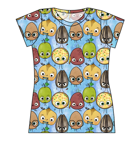 Food is Fun Ladies' Basic Tee