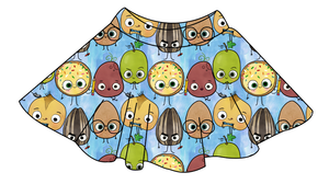 Food is Fun Ladies' Circle Skirt