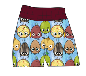 Food is Fun Ladies' Joggers and Jogger Shorts