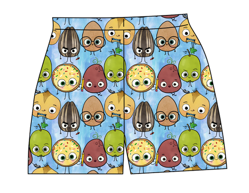 Food is Fun Ladies' Lounge Shorts