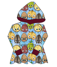 Load image into Gallery viewer, Food is Fun Peplum Hoodie (or Crewneck)