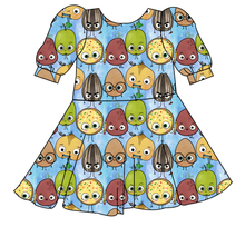 Load image into Gallery viewer, Food is Fun Prairie Dress