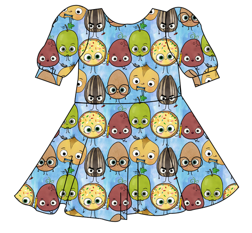 Food is Fun Prairie Dress