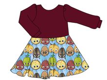 Load image into Gallery viewer, Food is Fun Prairie Dress