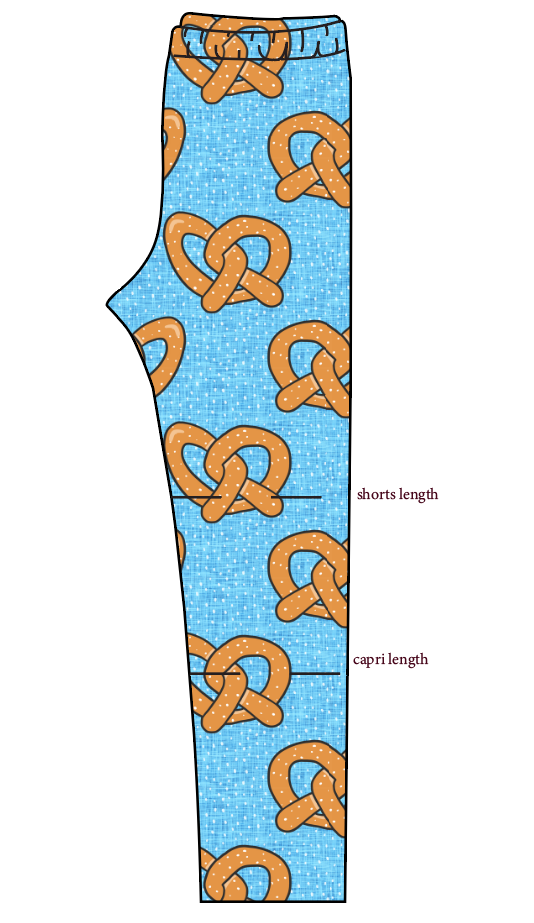 Salty as a Pretzel Basic Leggings