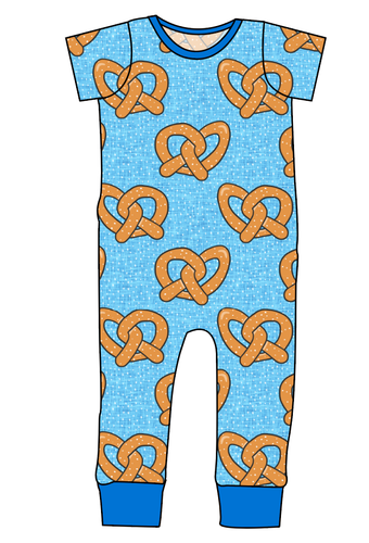 Salty as a Pretzel Emmett Pants And Shorts T-Shirt Romper