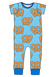 Salty as a Pretzel Emmett Pants And Shorts T-Shirt Romper