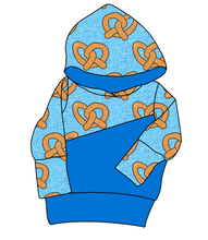 Load image into Gallery viewer, Salty as a Pretzel Grow With Me Hoodie (or Crewneck)