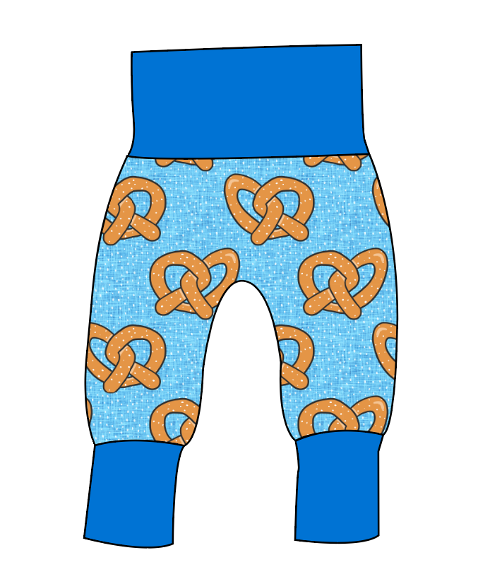 Salty as a Pretzel Grow With Me Pants And Shorts