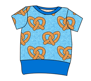 Salty as a Pretzel Grow With Me Tee