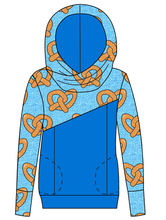 Load image into Gallery viewer, Salty as a Pretzel Ladies Hoodie