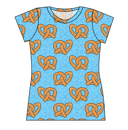 Salty as a Pretzel Ladies' Basic Tee